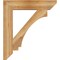 Ekena Millwork Imperial Slat Rough Sawn Bracket, Western Red Cedar, 6"W x 34"D x 38"H BKT06X34X38IMP06RWR - alternate 2